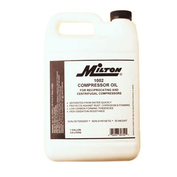 Milton Industries Compressor Oil, 1 Gallon