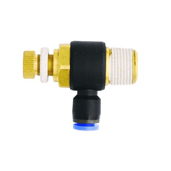 Milton Industries Flow Contr In, Tube 1/4" OD, 3/8" NPT