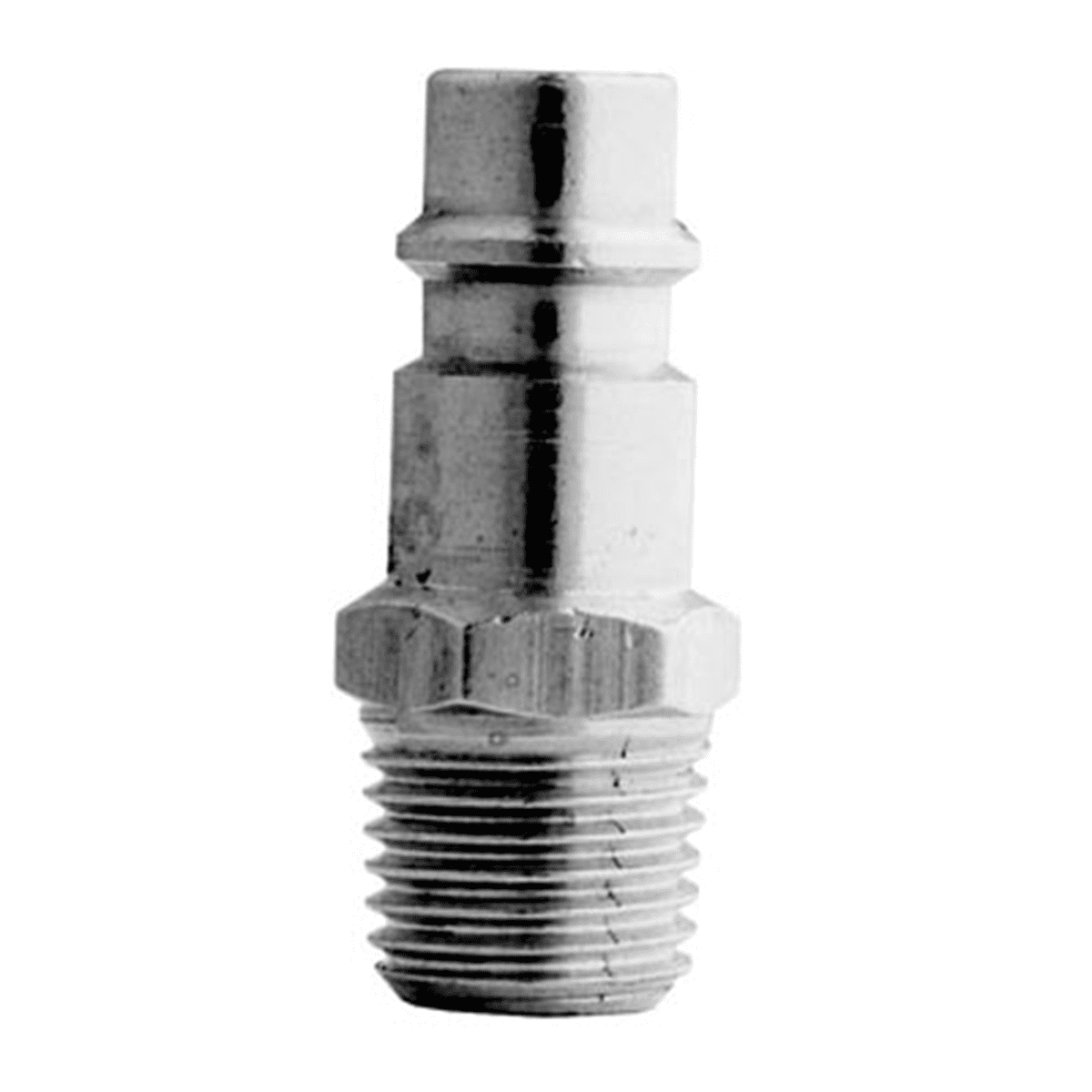 Milton Industries HI-Flo V-Style 1/4" MNPT Brass Plug