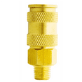 thumbnail image 1 of Milton Industries HI-Flo V-Style 'A,M,V' 3/8" MNPT Brass Body, 1 of 2