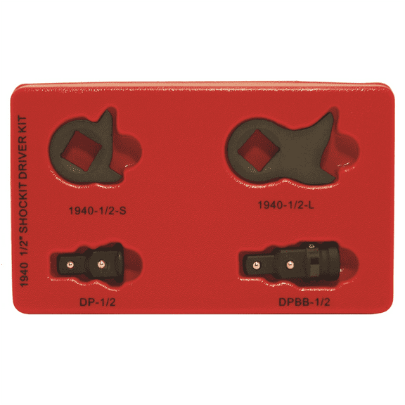 Milton Industries LTI Tool By MIlton 1/2" Kentucky Kicker SHOCKIT Driver Kit