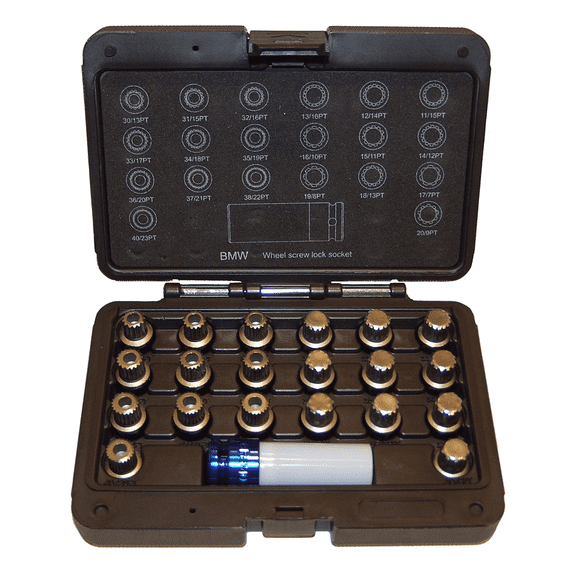 Milton Industries LTI Tool By MIlton Bmw Wheel Lock Bolt Kit