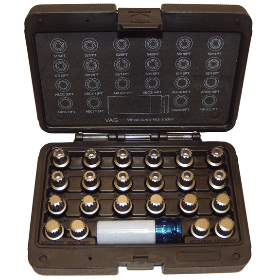 Milton Industries LTI Tool By MIlton Vw/Audi Wheel Lock Kit