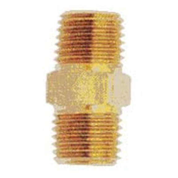 Milton Industries MI646-1 Nipple Male Hex 0.25 x 0.38