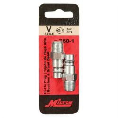 Milton Industries MIS-760-1 Plug High Flow Steel