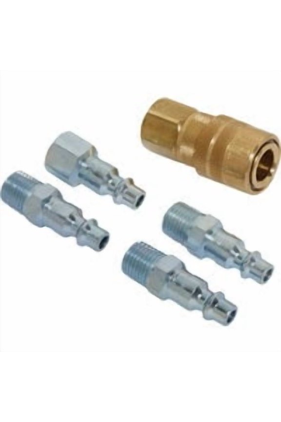 Industries Milton M-Style Coupler & Plug Kit - Pack of 4 Bulk Case Pack
