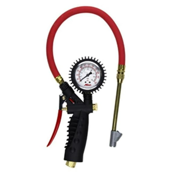 Milton  Inflator Gauge Analog with Straight Foot