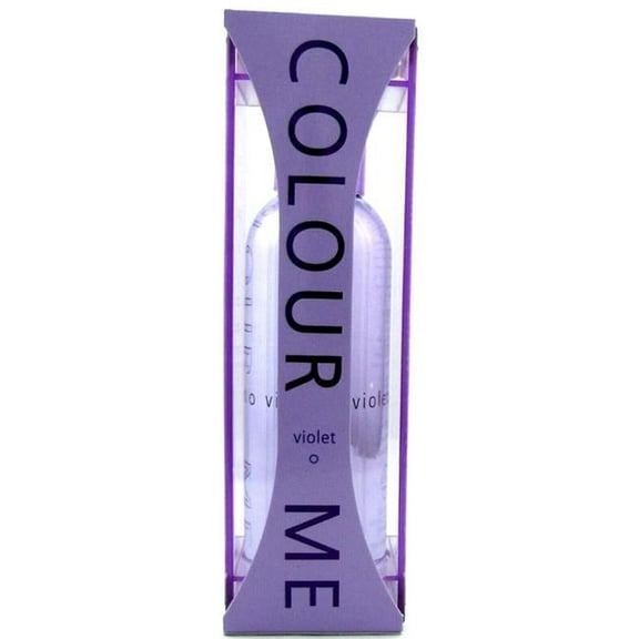 Milton-Lloyd 12927 MILTON LLOYD COLOUR VIOLET (L) EDP SPRAY 3.4 OZ.