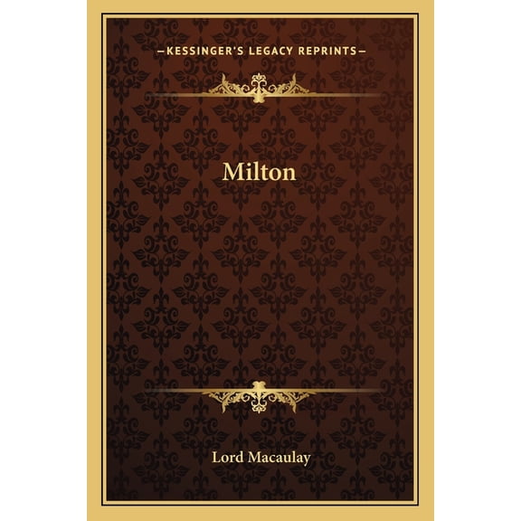 Milton (Paperback)