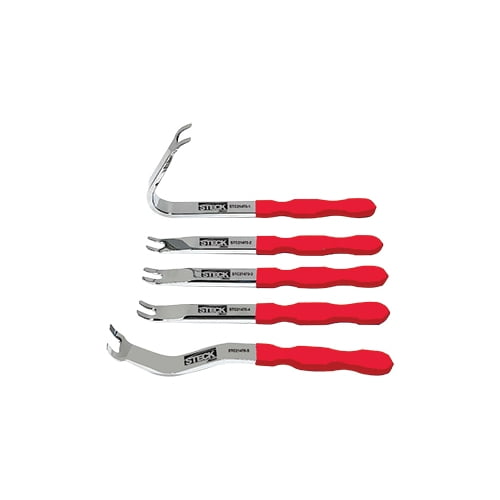 Steck STC21470 Professional Clip Lifter Set, 5mm, 7mm and 13mm Spreads, 5-Piece Set