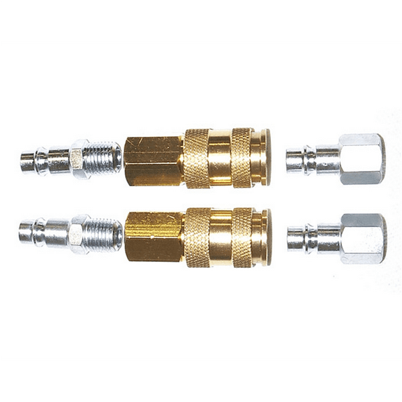 Milton S-217 1/4" NPT V Style Coupler and Plug Kit