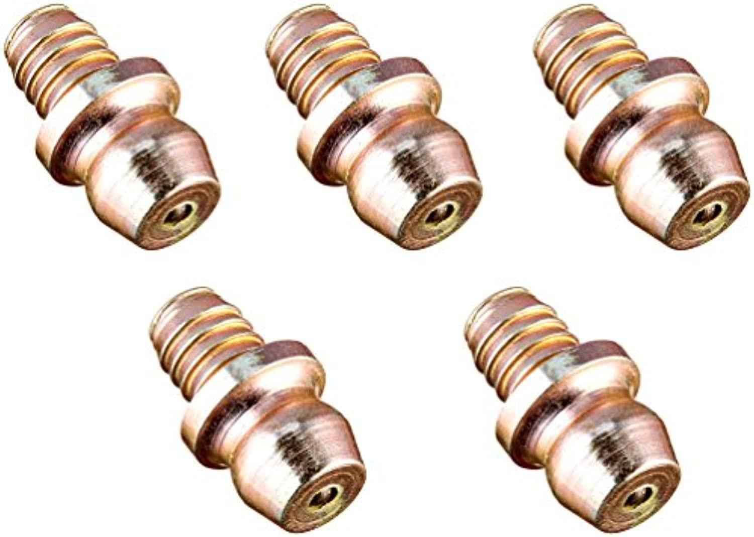 Milton S3222 0.18 in. Drill Hole Straight Drive Fit Grease Fitting