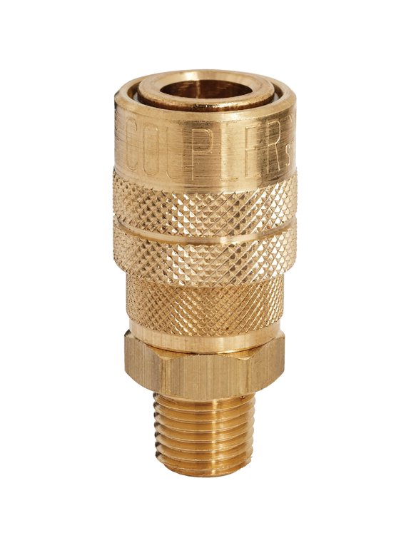 S-716 1/4" Male NPT M Style Industrial Air fitting Quick Connect Coupler Packaging May Vary