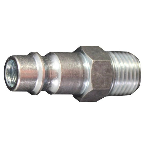Milton S-760-1 1/4" MNPT V Style High Flow Steel Plug