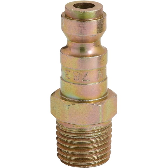Milton S-783 1/4" MNPT T Style Plug - Pack of 2