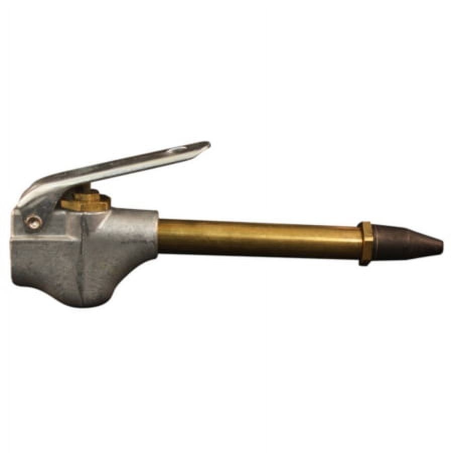 Interstate Pneumatics BT2S OSHA-Compliant Safety Blowgun Tip - 1/8" MPT Rubber Tip With Side Relief Ports