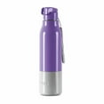 thumbnail image 1 of Milton Steel Sprint 900 Insulated Inner Stainless Steel Water Bottle, 630 ml, Purple | Hot or Cold | Easy Grip | Leak Proof, 1 of 3