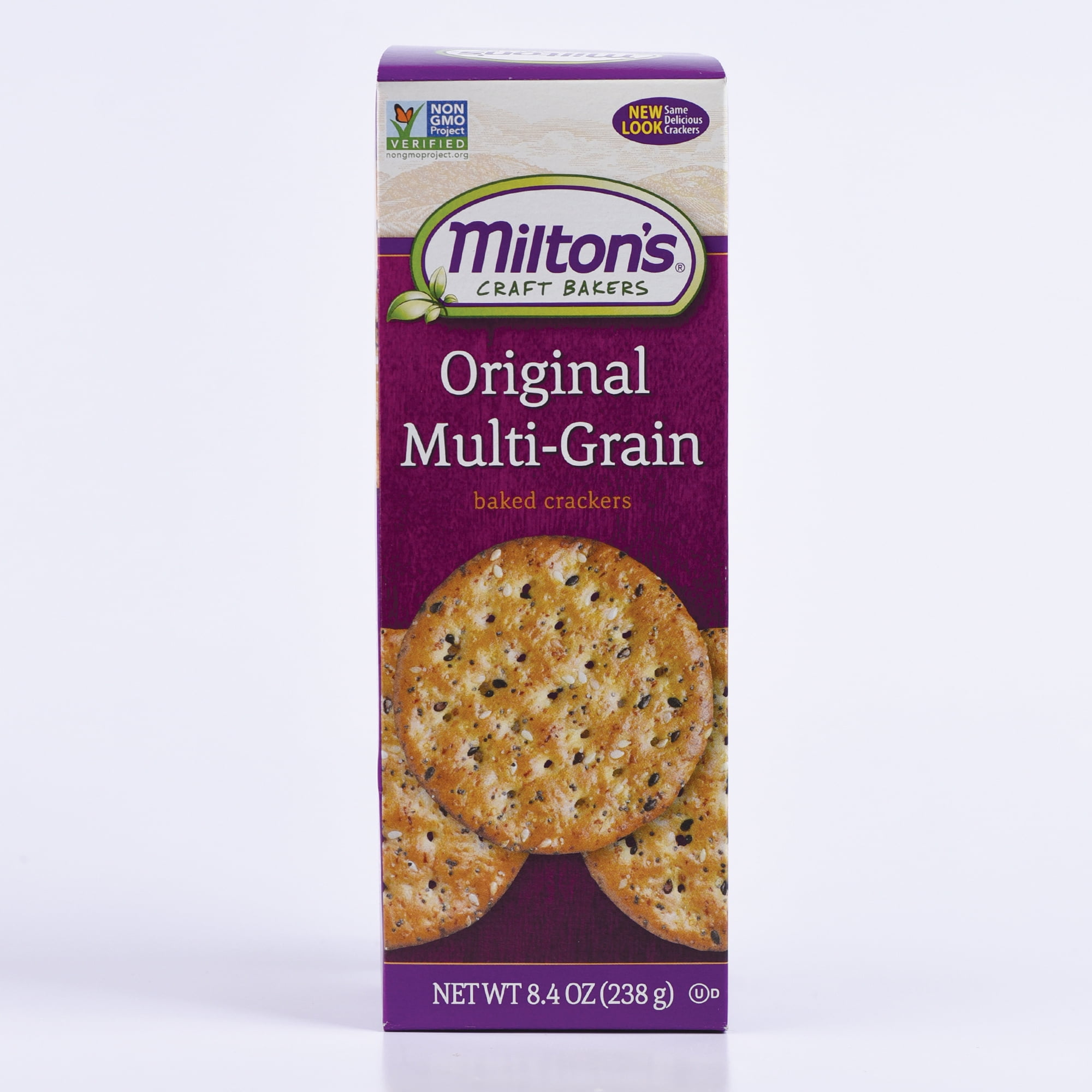 Milton's Craft Bakers Gourmet Crackers Original MultiGrain, 8.4oz