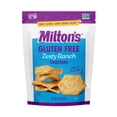 thumbnail image 1 of Milton's Gluten Free Crackers - Zesty Ranch, 4.5oz, Plastic Bag, 1 of 4