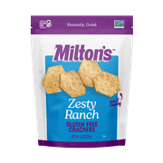 Milton's Gluten Free Crackers - Zesty Ranch, 4.5oz, Plastic Bag