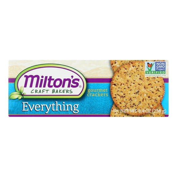 Miltons - Cracker Everything - 8.4 Oz, Case of 8