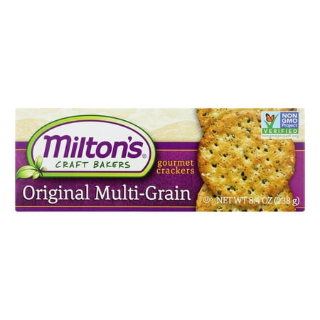 Milton's Multigrain Crackers Gluten Free 8 x 8.4oz Single Package