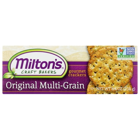 Milton's Multigrain Crackers Gluten Free 8 x 8.4oz Single Package