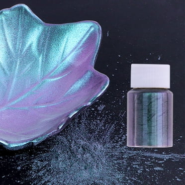 Milue 10 Colors Chameleon-Powder Color Shifting Pigment Powder Mica Powder for Resin