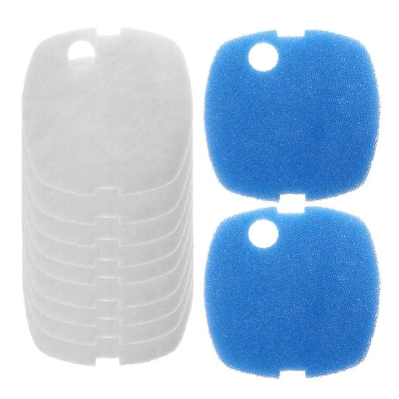 Milue 10-Pack Aquarium Replacement Media Fish for Tank Canister Filter Biochemical Spo