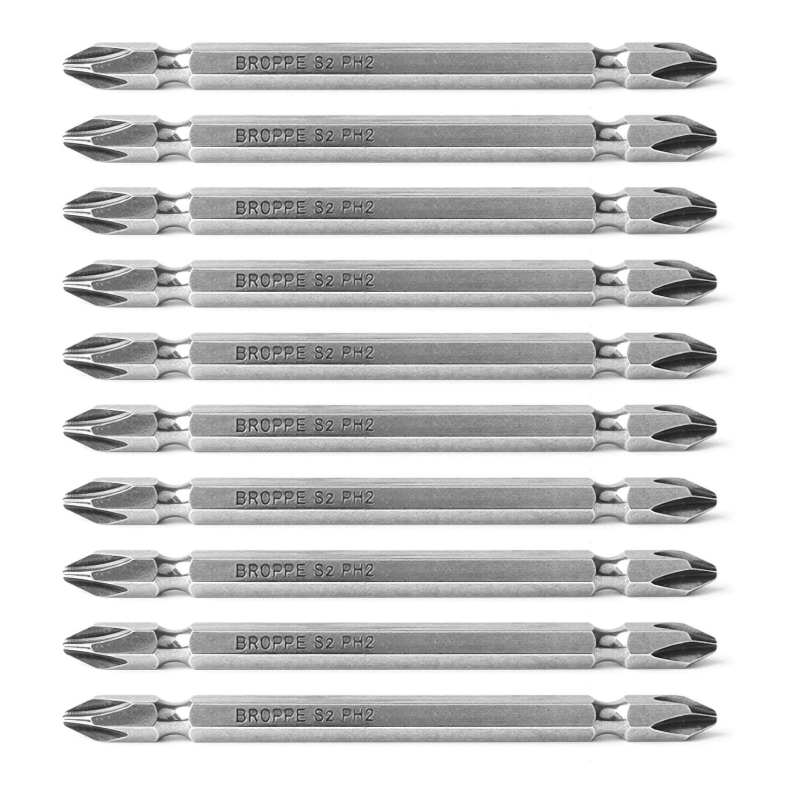 Milue 100mm Magnetic Long Electric Drill Screwdriver Bit Set 10 Pieces Milue 100mm magnetic long electric drill screwdriver bit set 10 pieces