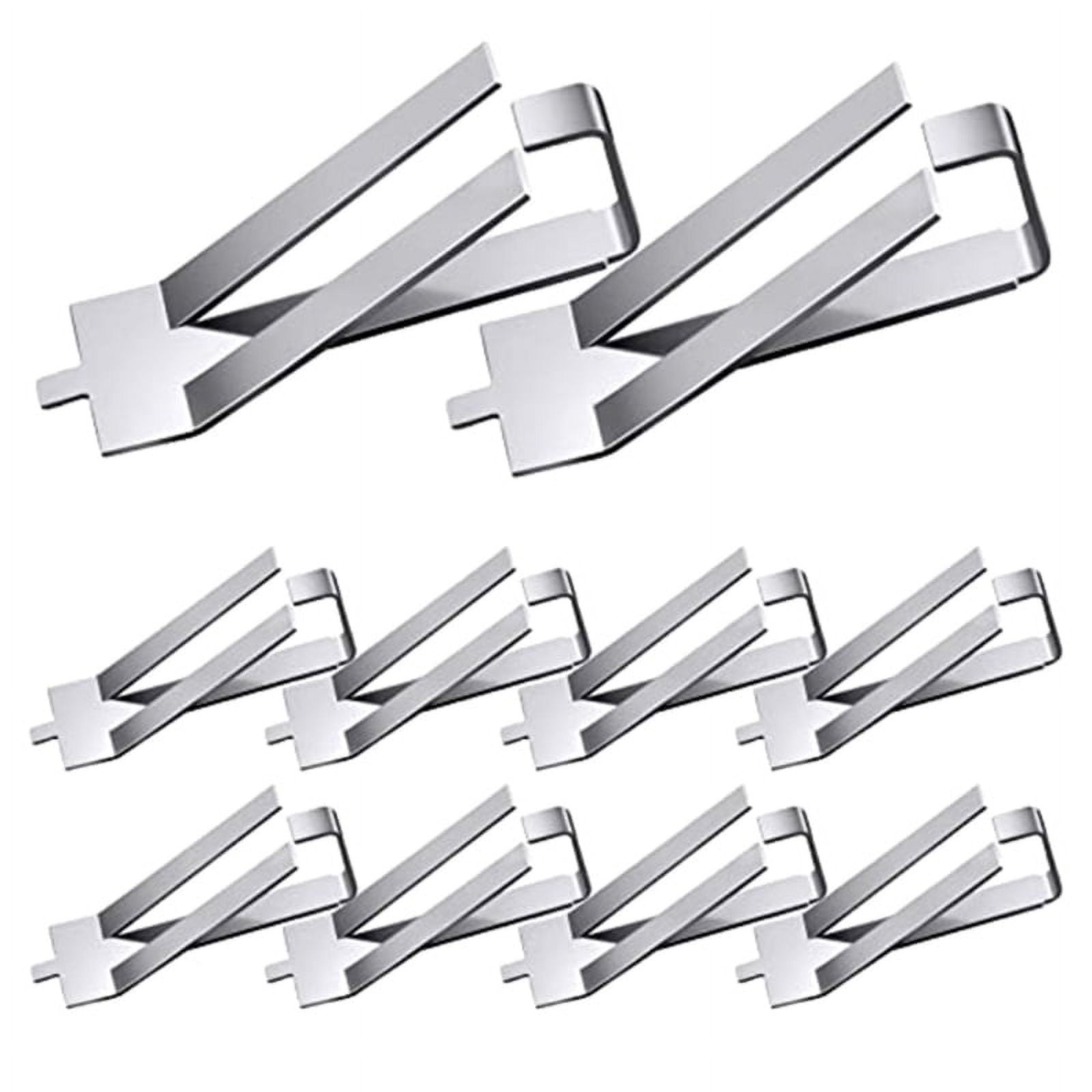 Milue 10PCS Glass Bed Spring Turn Clips for Ender 3 Hot Bed Printing