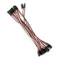 Milue 10pcs 10cm Quadcopter Extension Servo Lead Futaba JR Male To Male