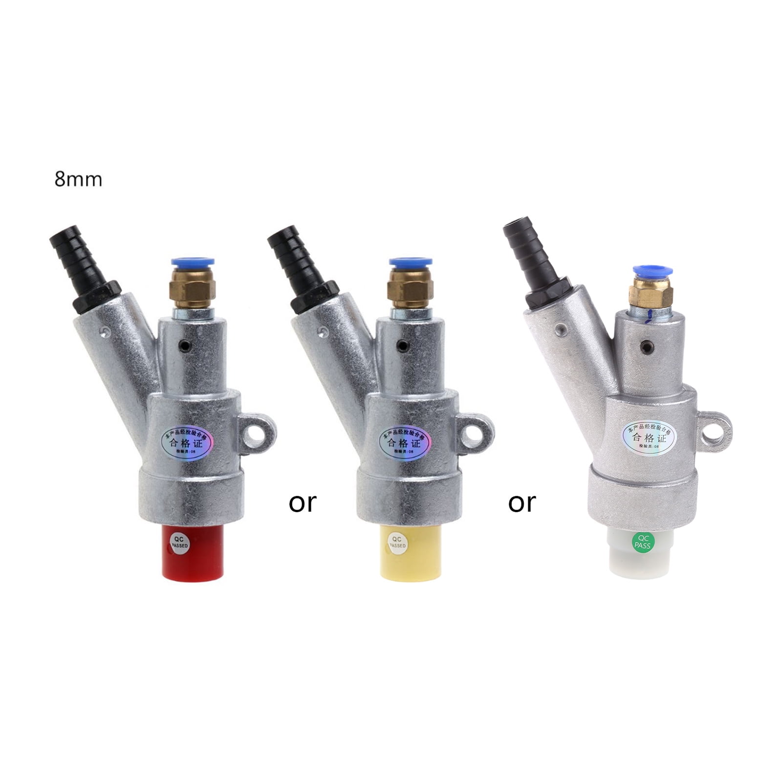 Milue 1Set Air Sandblaster Gun Kit Spray Gun with Boron Carbide Sprayer