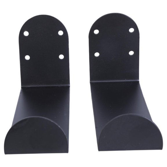 Milue 2Pcs Yoga Mat Wall Mount Storage Rack Foam Rollers Holder Hooks for Home Gyms