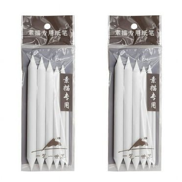 Milue 3/6PCS Blending Stumps and Tortillions Sketch Drawing Tools for Student