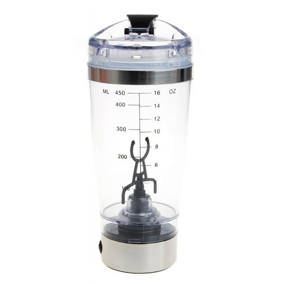 Milue 450ml BPA Protein Shaker Water Bottle Electric Automatic Mixer for Smart Cup