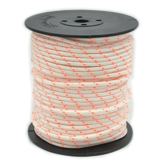 Milue 50m 3mm Nylon Pull Starter Rope Recoil Engine Start Cord for 430/520 Trimmer Cutter Chainsaws Lawn Mower