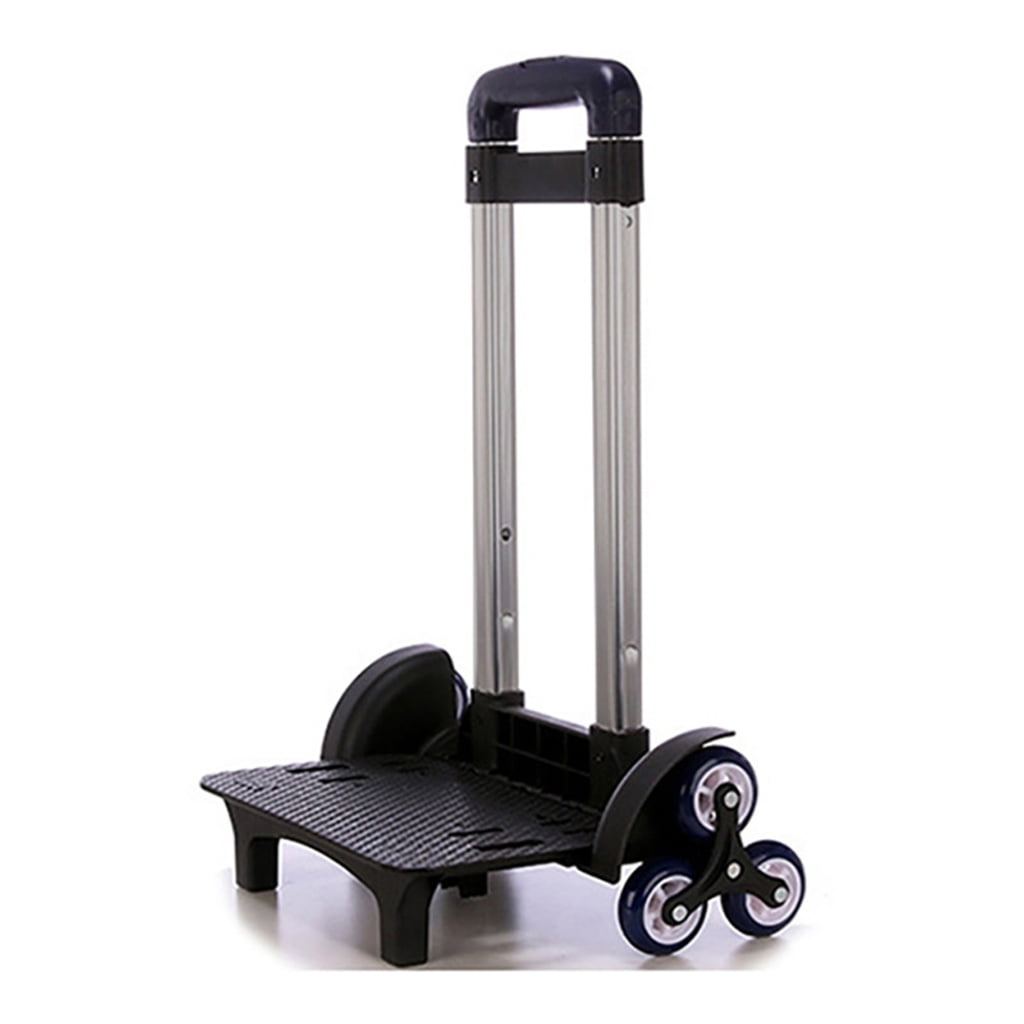 Milue 6 Wheels Backpack Trolley Foldable Trolley Cart Durable Rolling