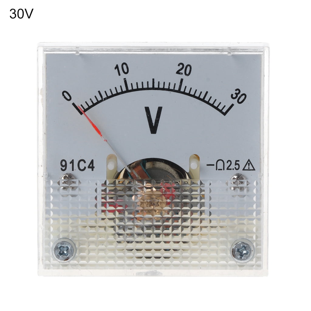 Milue 91C Panel for DC Voltage Volt Analog Gauge Meter Voltmeter 2.5