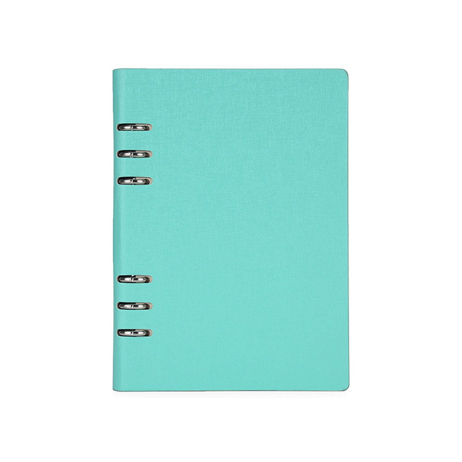 Milue A5/A6 PU Notebook Notepad Loose-leaf Diary Business Journal Planner Agenda Organizer Note Book Binder 6 Holes Office School Supplies