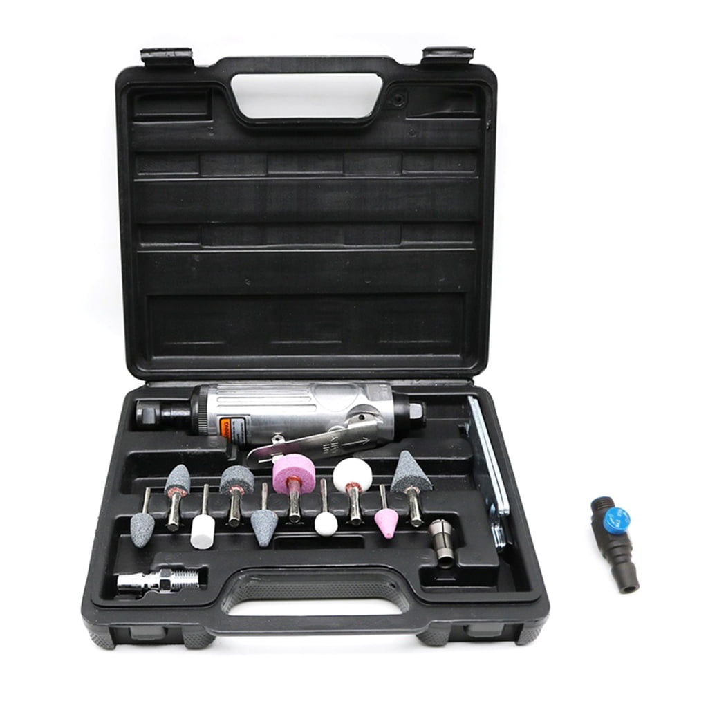 Milue Air Die Grinder Set Pneumatic Power Angle Die Grinder for