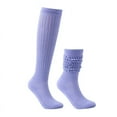 thumbnail image 1 of Milue Autumn Winter Solid Color Socks Personality Middle Length Stockings Keep Warm, 1 of 21