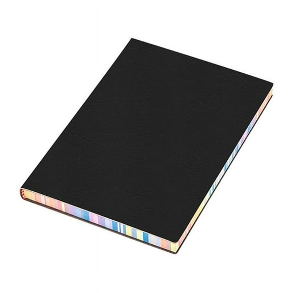 Milue Business Notebook Rainbow Edge for Journalists Teachers Business Staff