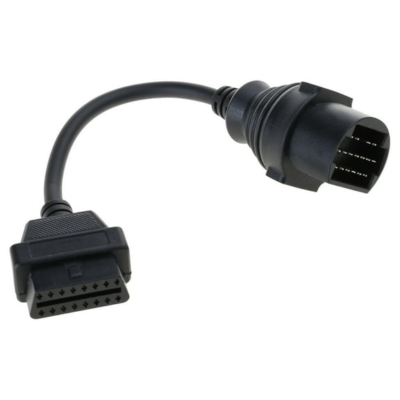 Milue Cable OBDII OBD2 Cable Diagnostic 17 Pin to 16 Pin Adapter Connector For Mazda