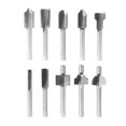 Milue Carpenter Drill Bit Carpentry Router Bits Carbide Milling Cutter