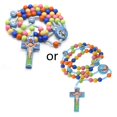 thumbnail image 1 of Milue Cartoon Jesus for Cross Rosary Necklace Hanging Pendant, 1 of 8