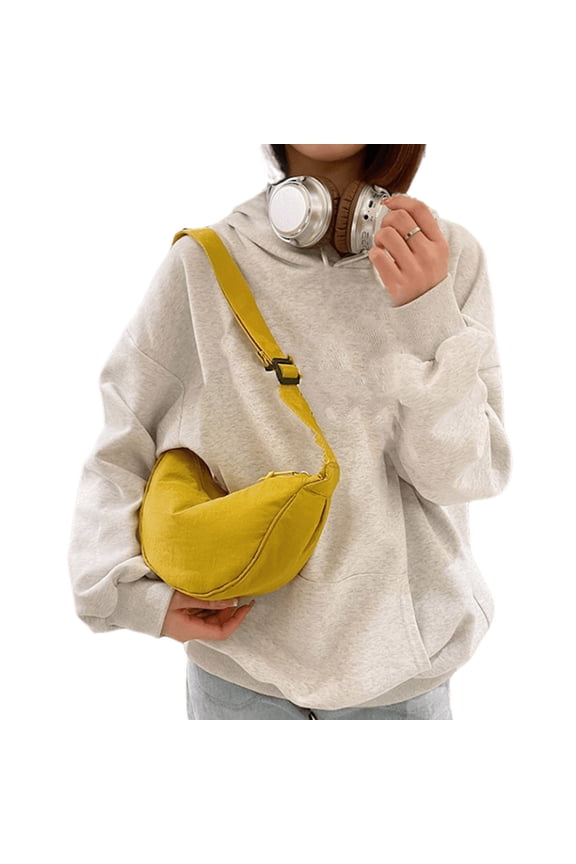 Chic Nylon Hobos Crossbody Bag Roomy Tote Lady Travel Shopper Dumpling Bags