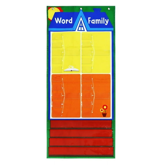 Milue Classroom Pocket Chart Learning Pocket Chart Pockets Teaching Resources Pocket