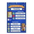 thumbnail image 1 of Milue Classroom Wall Hanging Star Student Poster Set with Plush for Doll 53PCS Cards, 1 of 10