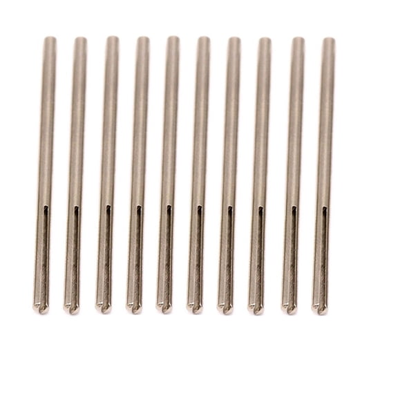 Milue Cylinder Cone Straight Mandrels 2.35/3mm Shank Sandpaper Clamp Split Mandrels